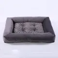 Cão retanânia de borda levantada camas de gato lavável